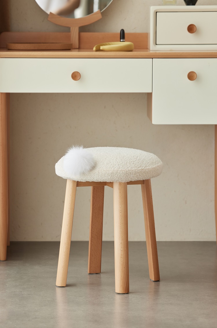 Koma Stool — Stools in solid American black walnut
