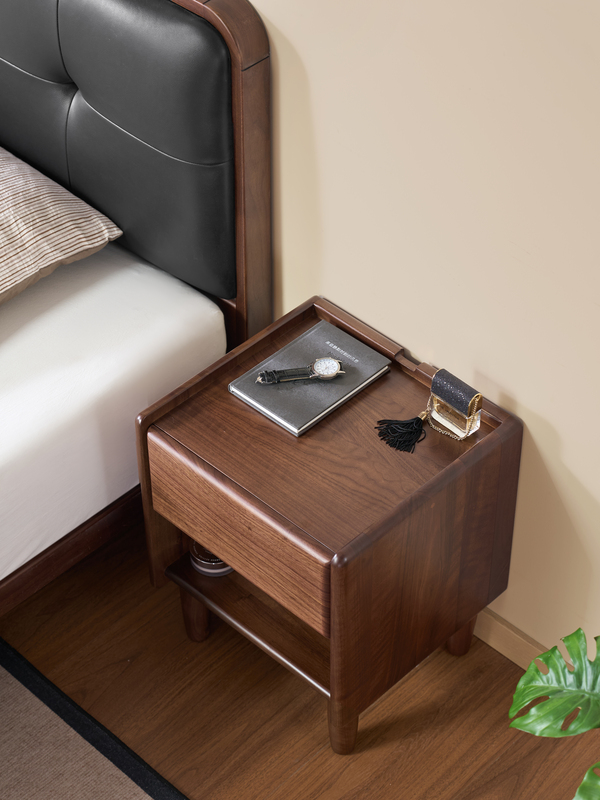 Walnich Mid-Century Modern Bedside Table — view 4