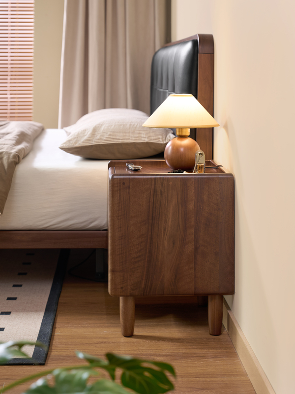 Walnich Mid-Century Modern Bedside Table — view 5