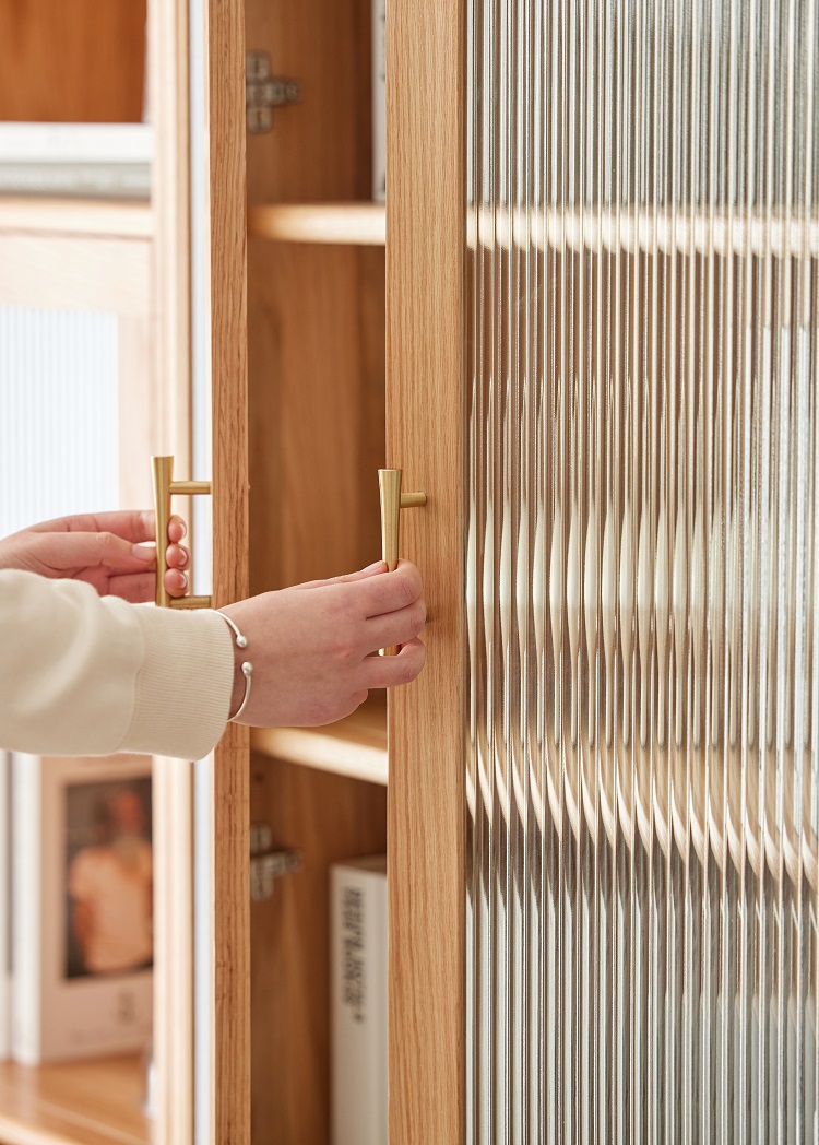 Walnich Storage rack with flip door and drawers — view 4
