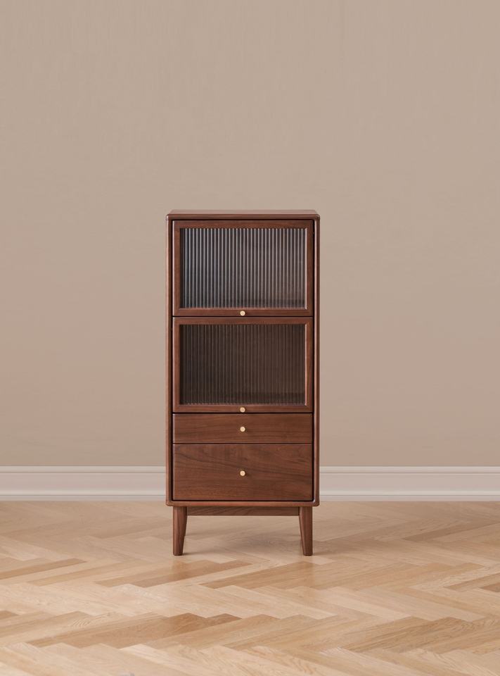 Walnich Black Walnut Dining Side Cabinet — view 3