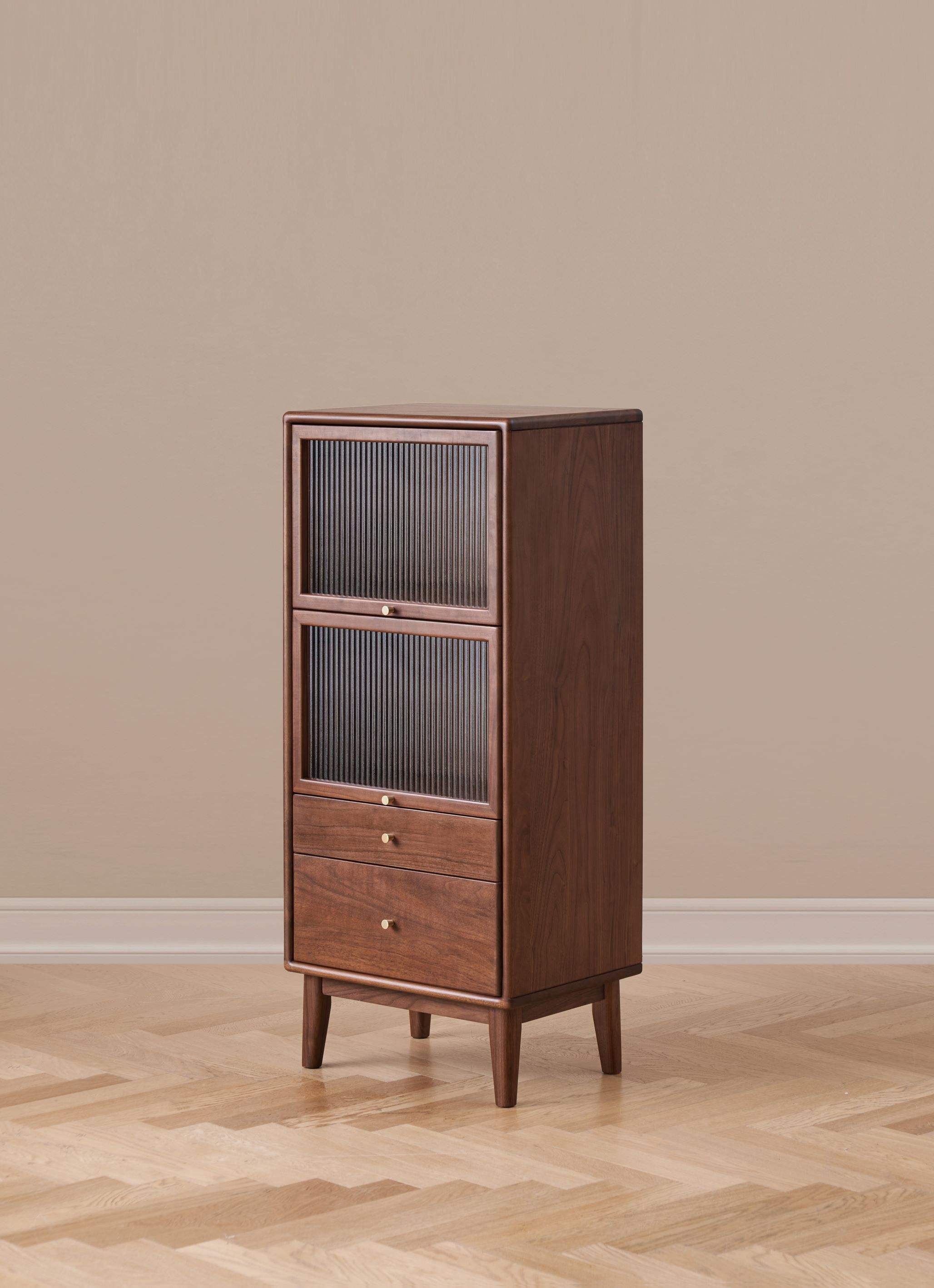 Walnich Black Walnut Dining Side Cabinet — view 4