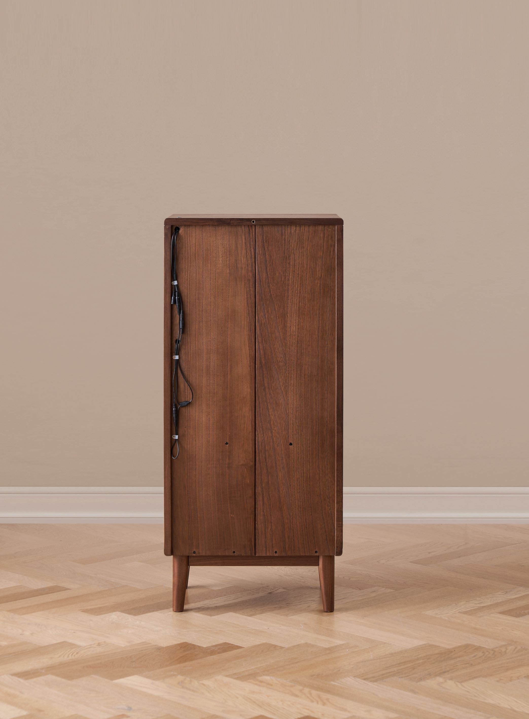 Walnich Black Walnut Dining Side Cabinet — view 5