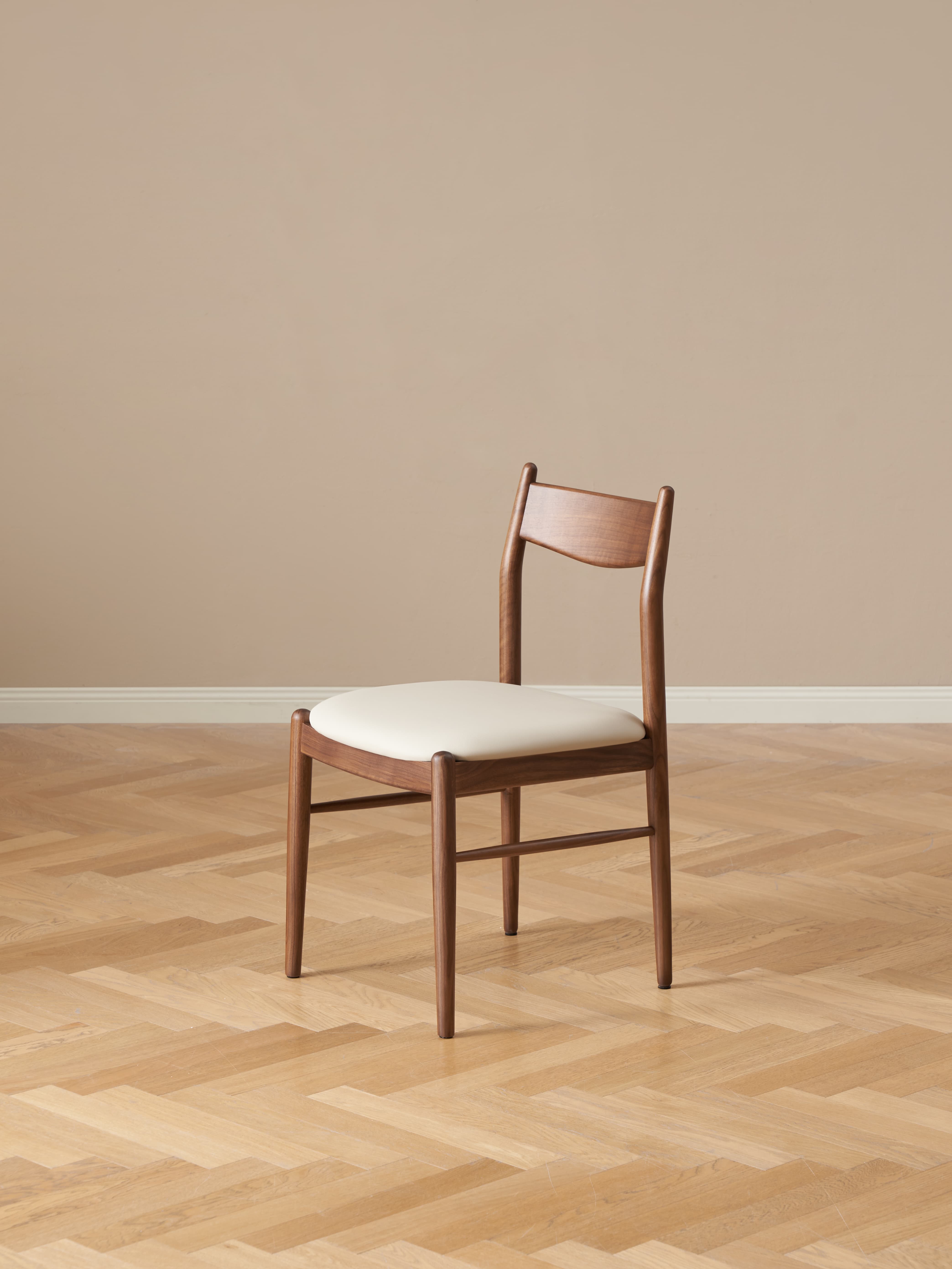 Walnich Walnut Lounge Dining Chair — view 5