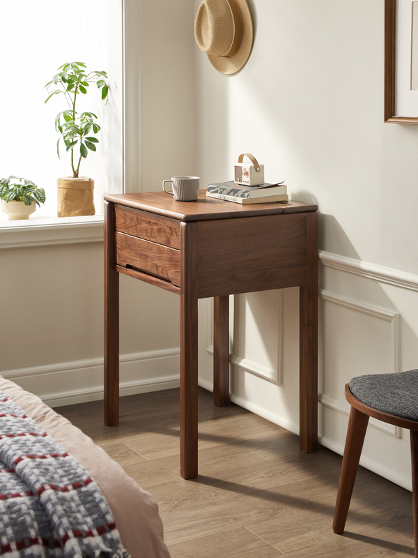 Walnich Dressing Table with Mirror (flip top) — view 7