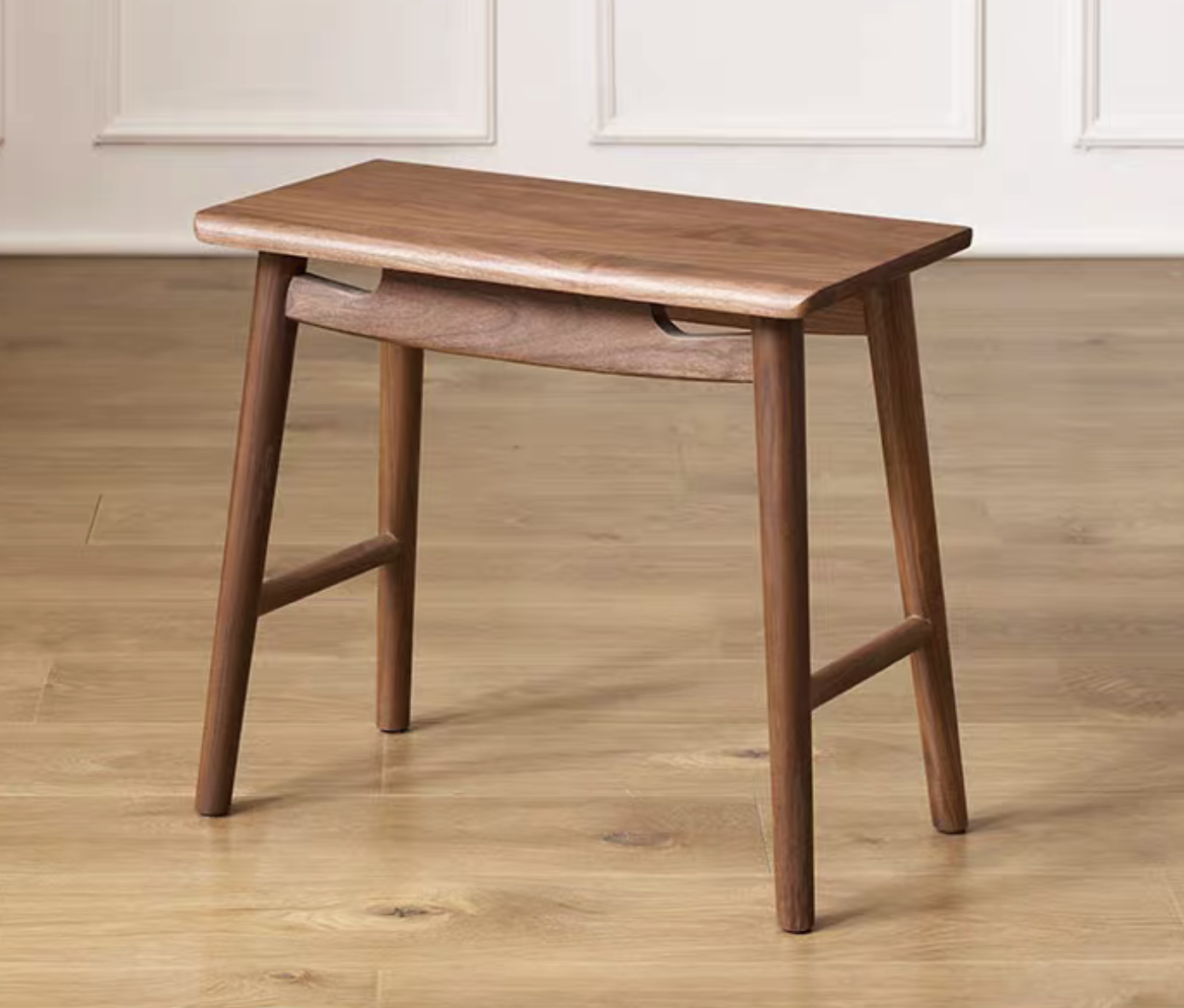 Walnich Minimal Oak Stool — Stools in solid American black walnut