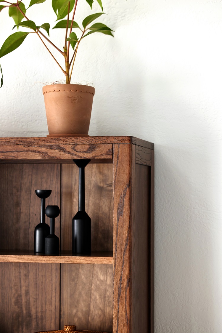 Walnich Arden Solid Black Walnut Bookcase Cabinet — view 5