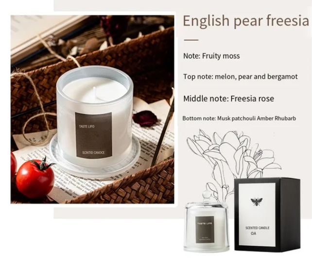 Glass-Covered Scented Candle — view 5