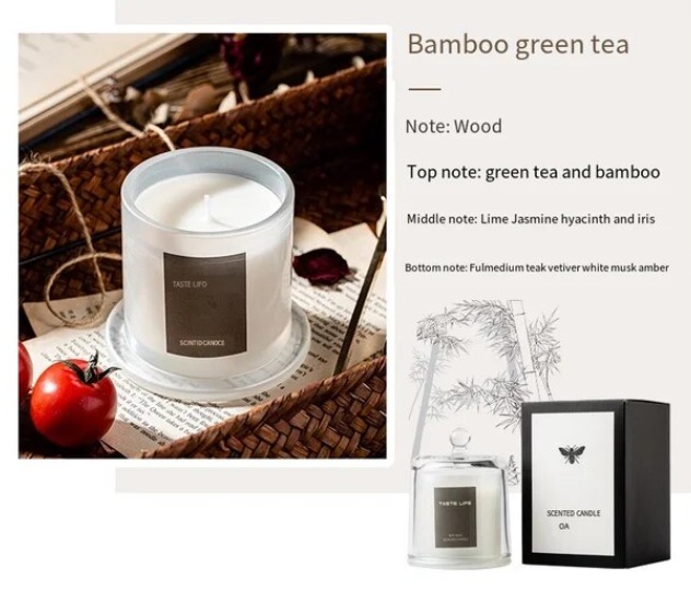 Glass-Covered Scented Candle — view 6